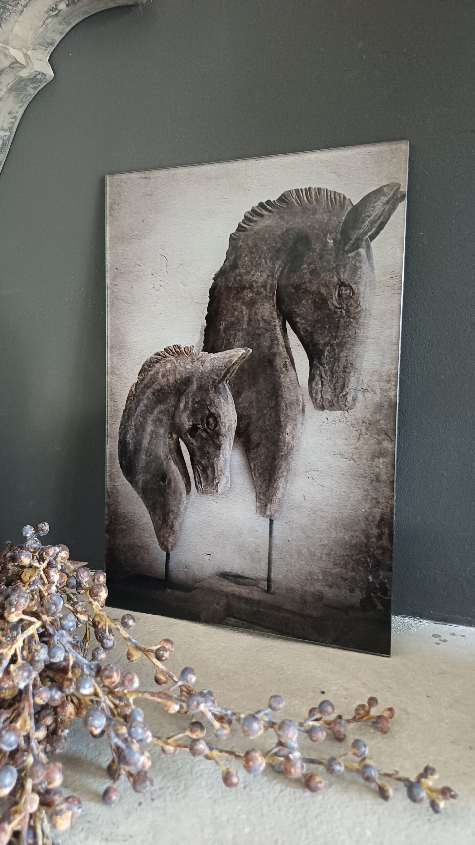 Glasplaat schilderij 3