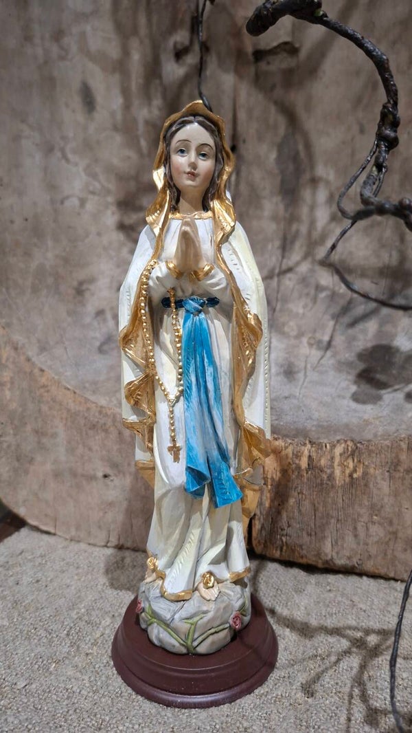 Maria beeldje polystone 20 cm