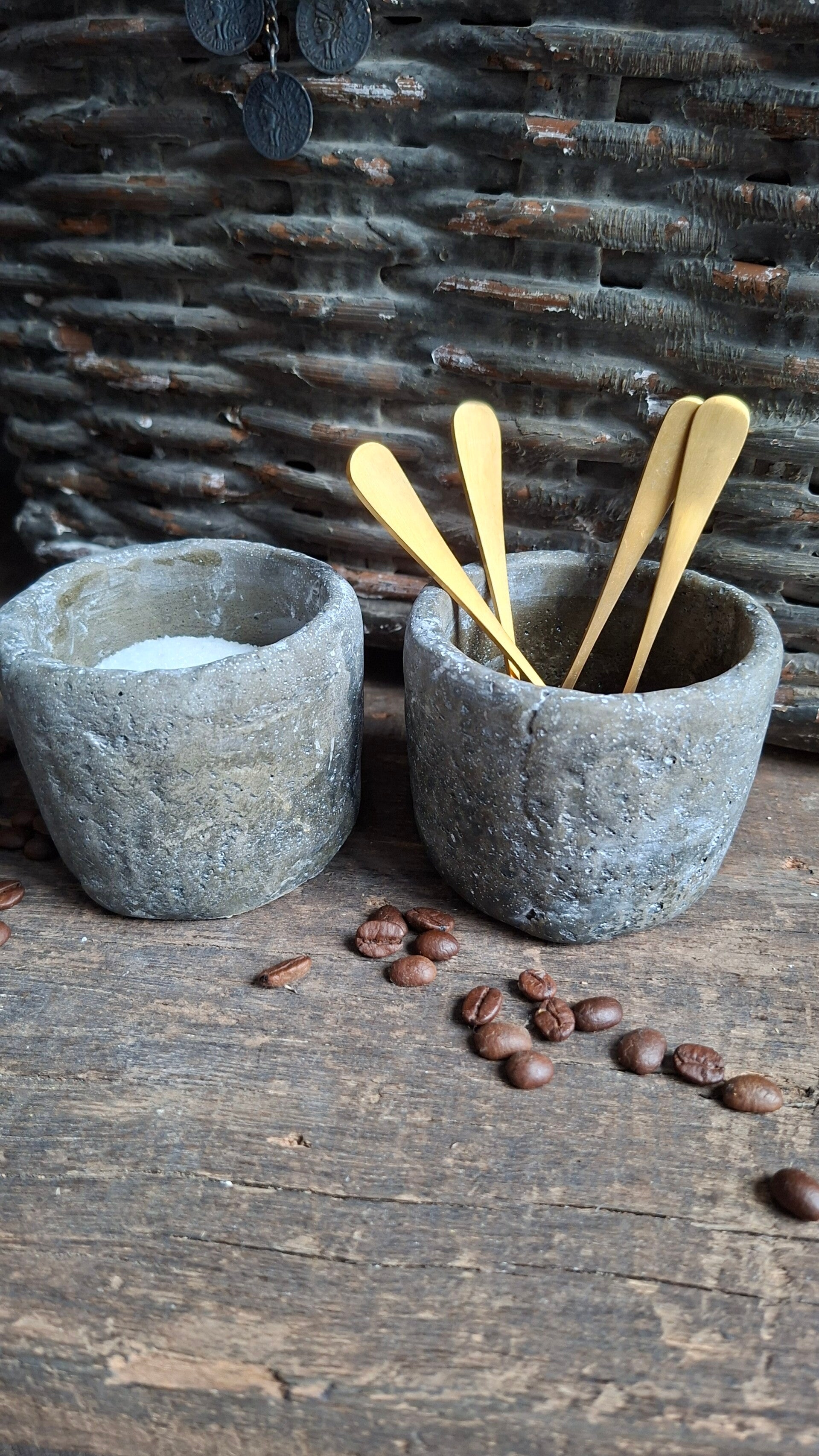 robuust potje aardewerk gemeleerd