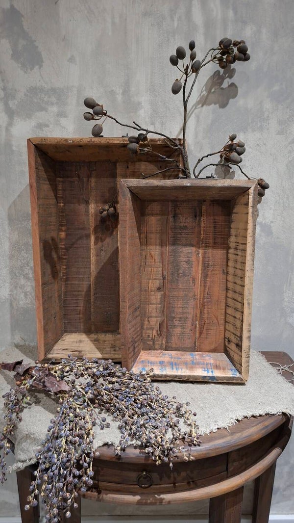 Robuust dienbladen set