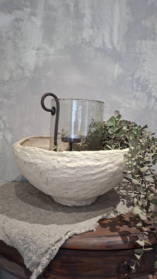 Papier-maché schaal (1)