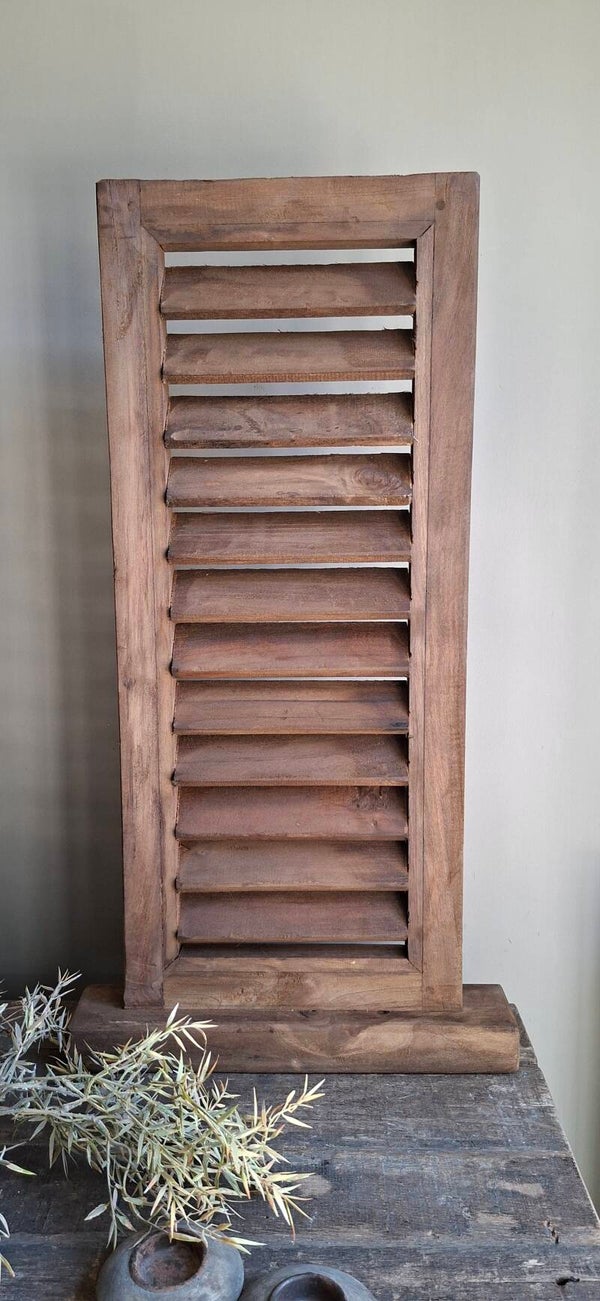 Louvre luik 75cm hout