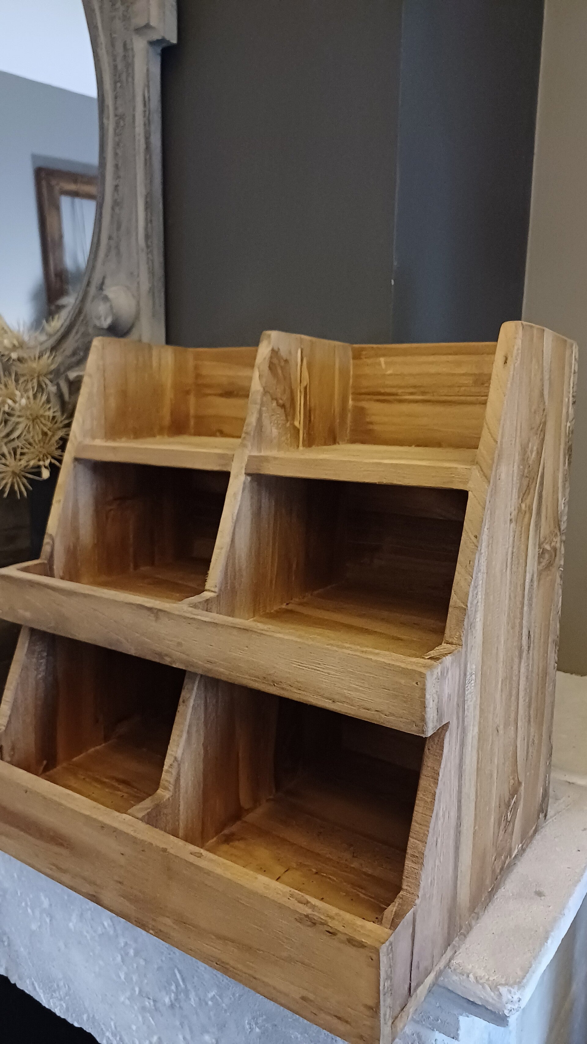 6 vakken gruttersbak hout