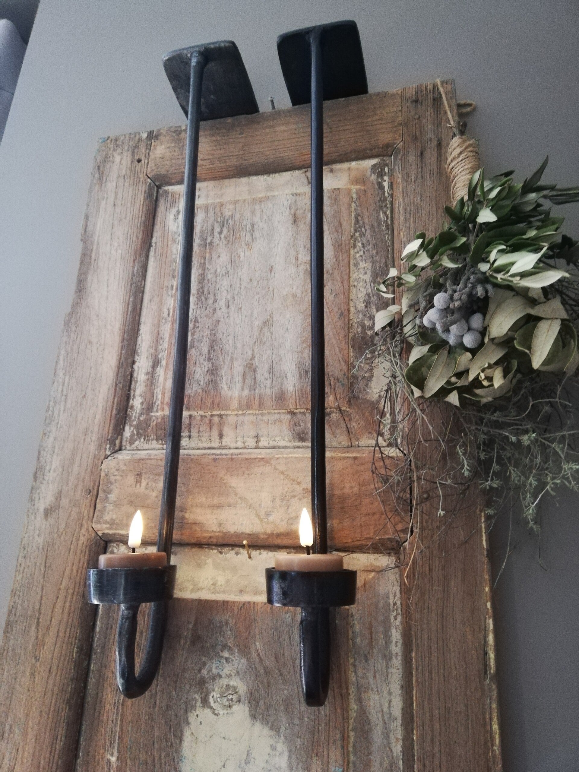 kandelaar luikhaak grey