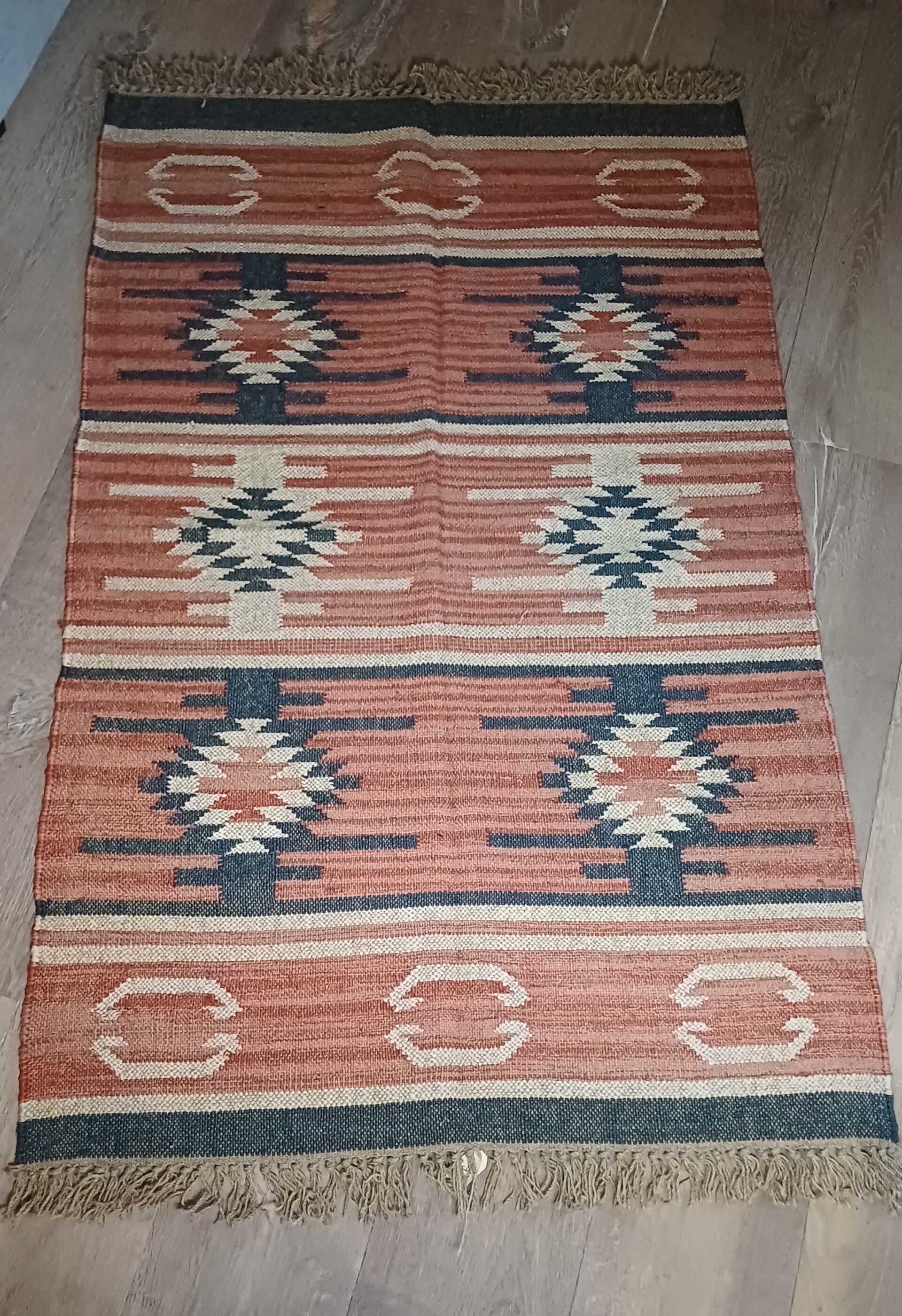 Kelim Afghaans tapijt textiel