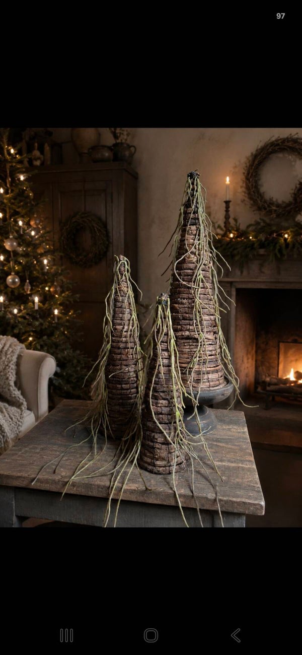 Kerstboomje met rubberen takken S