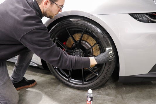 Porsche met keramische coating