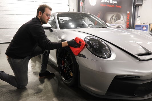 Porsche met keramische coating