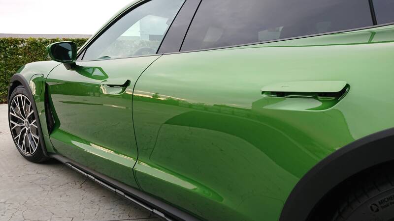 Porsche met keramische coating
