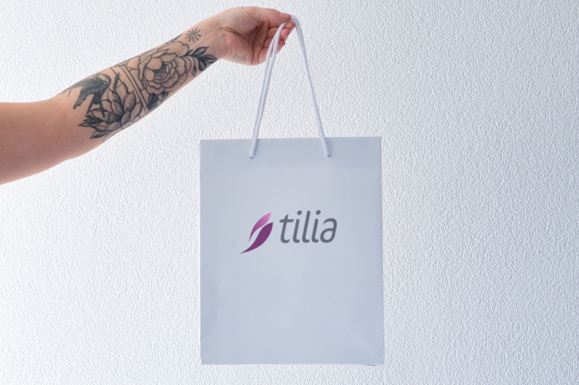 tilia-Tasche plastifiziert