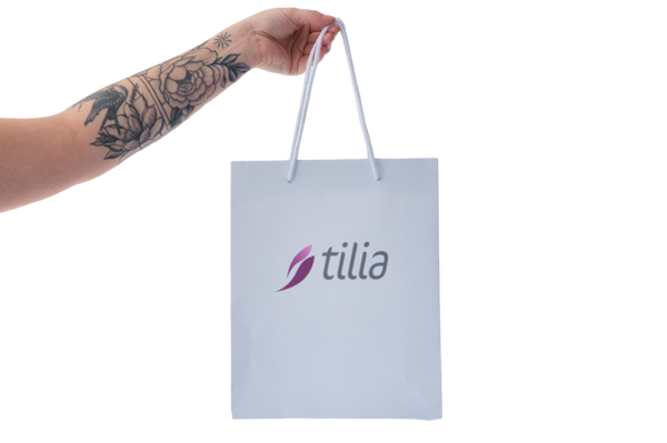 tilia-Tasche plastifiziert