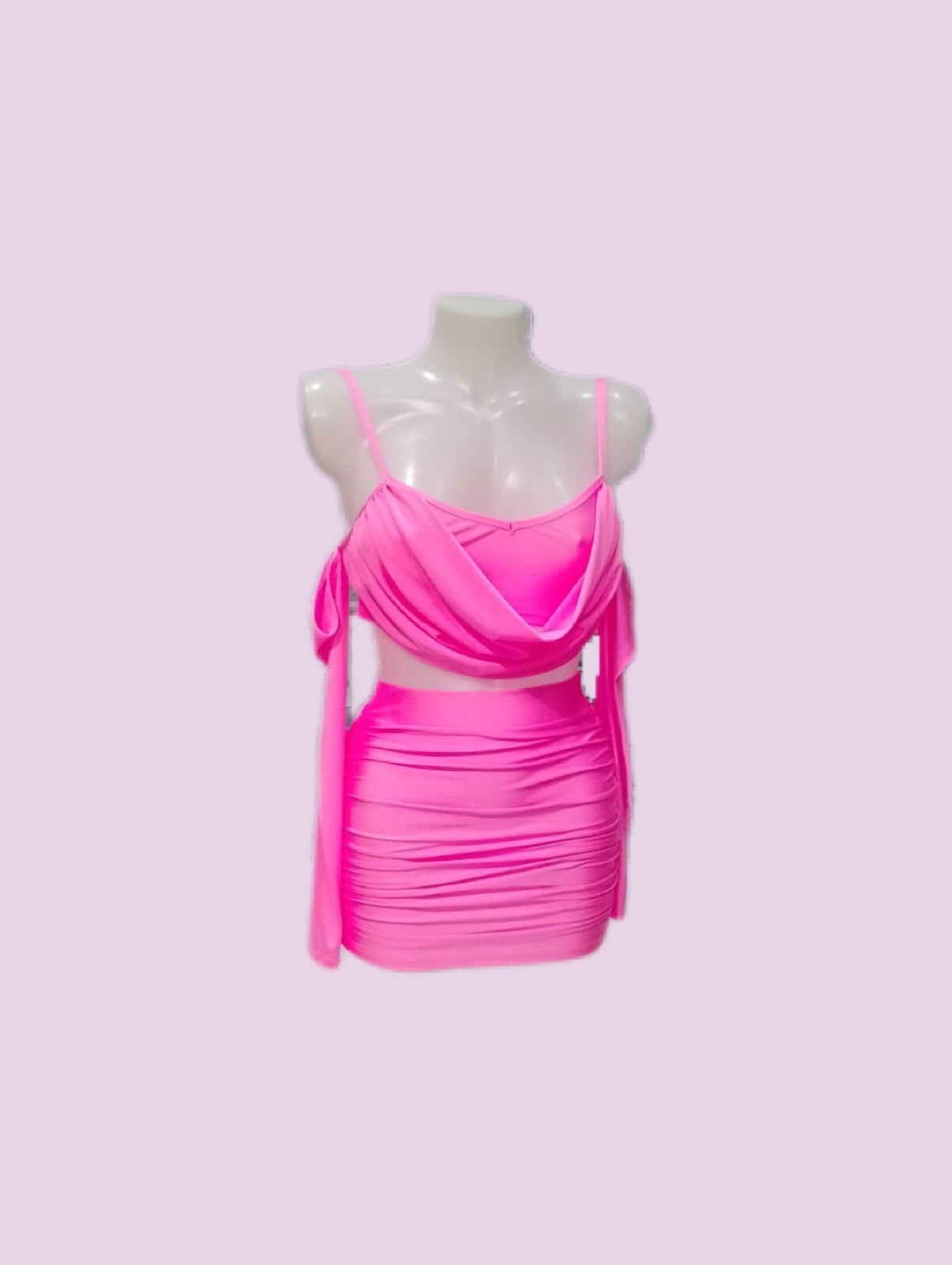 (Conjunto de dos piezas rosa)