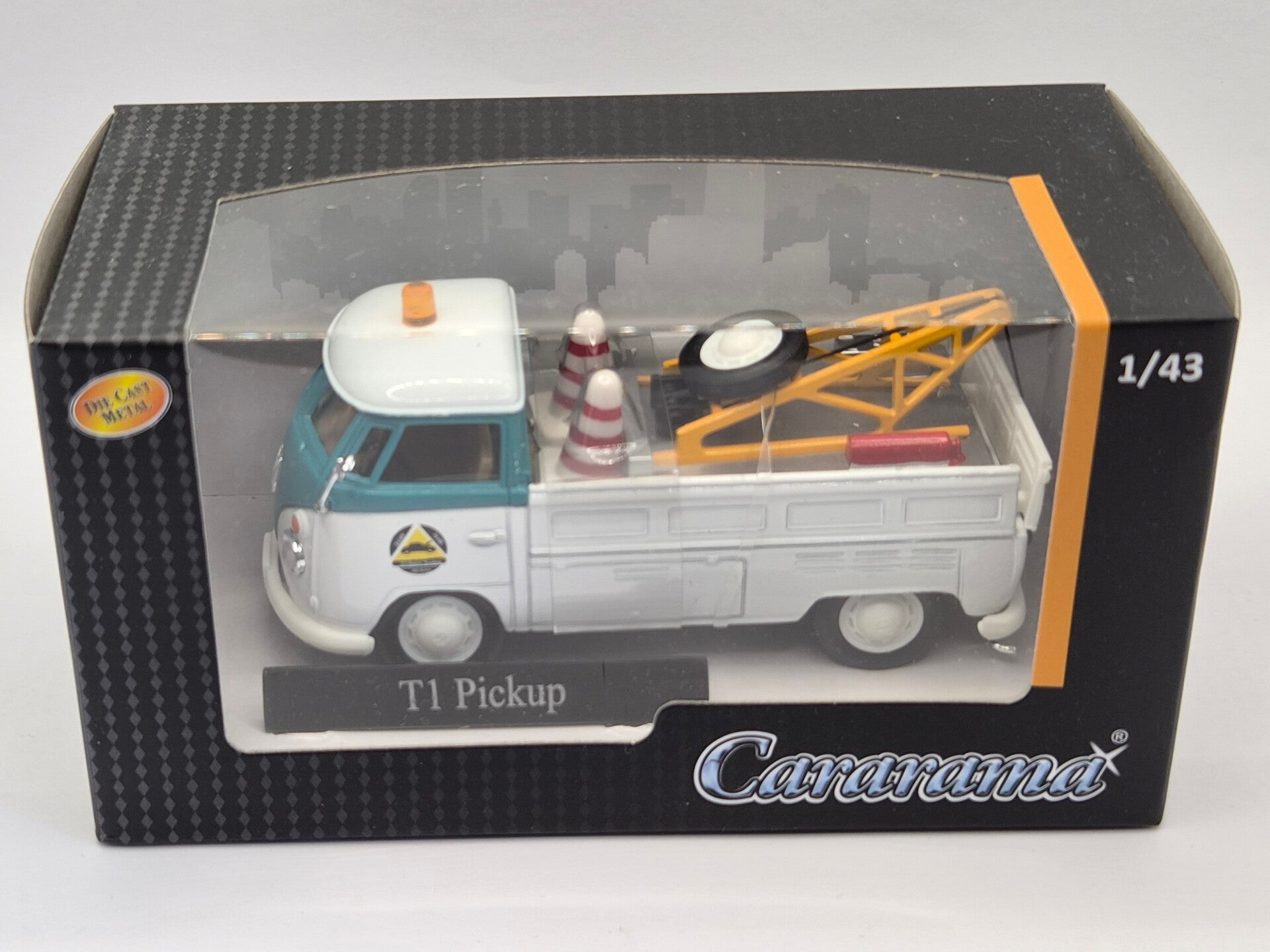 Cararama - Volkswagen T1 Pick up takelwagen