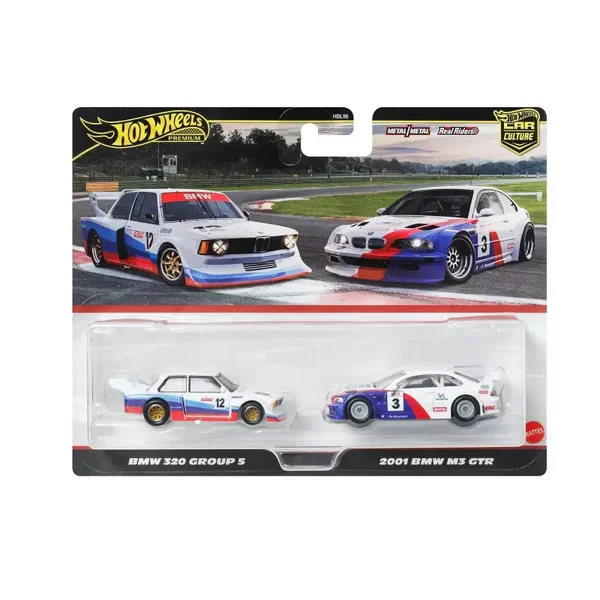 Hot Wheels - BMW 320 Group 5 + 2001 BMW M3 GTR