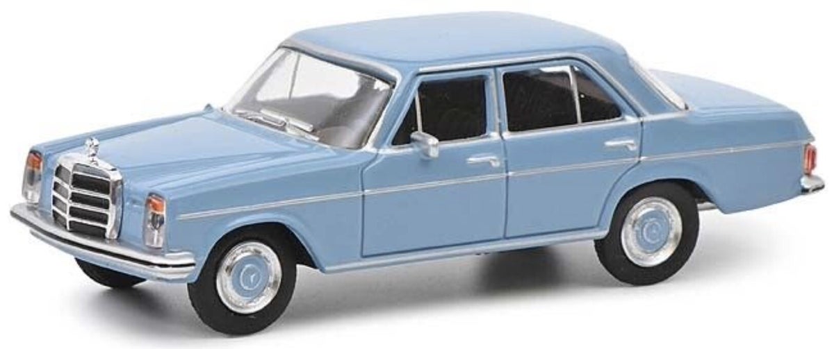 Modèle Réduit 1:64 SCHUCO - Mercedes Benz 200/8 (1968) - Vert Clair - Neuf Sous Blister