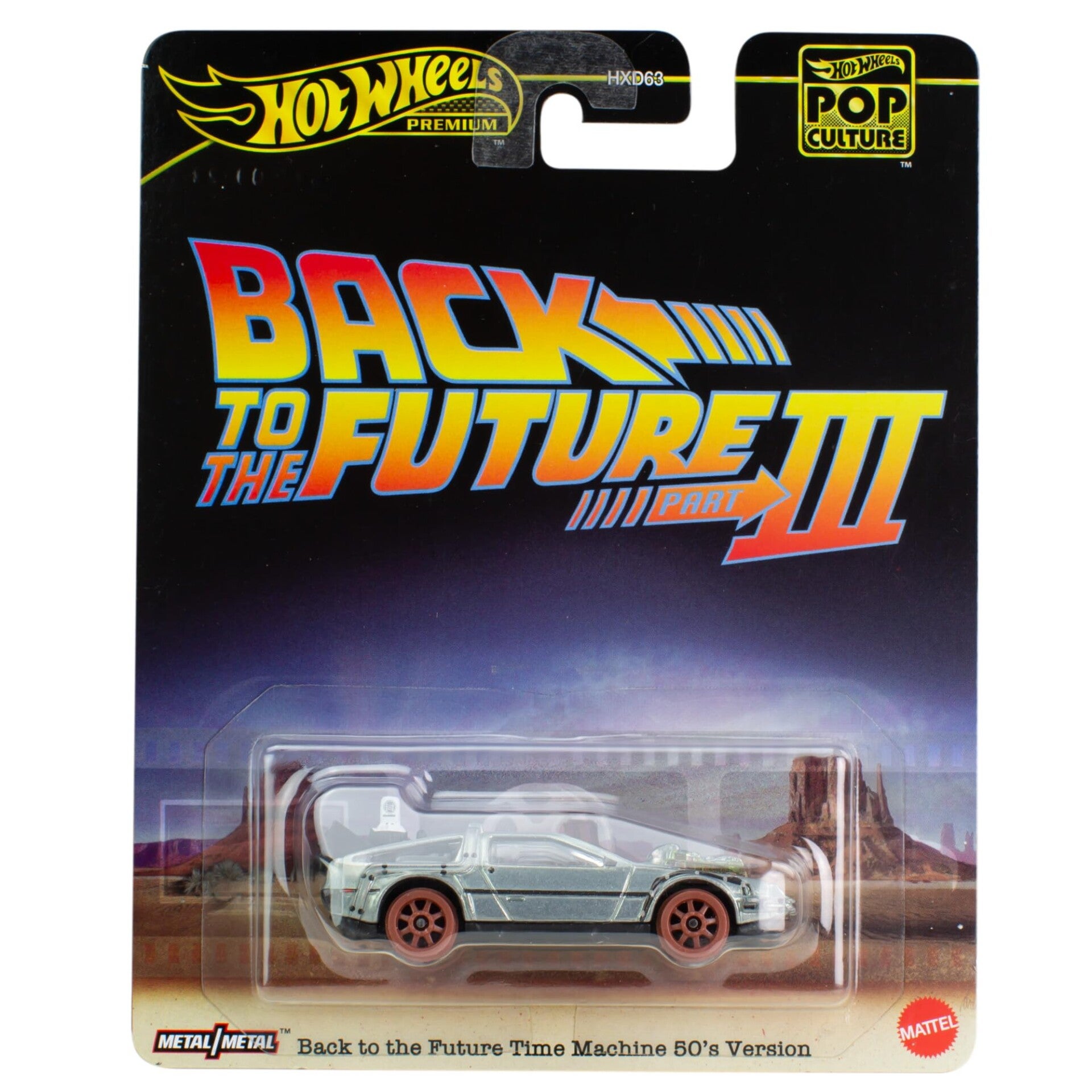 Hot Wheels Delorean Back to the Future 3