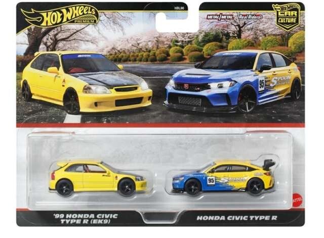 Hot Wheels - Honda Civic Type R (EK9) + Honda Civic Type R