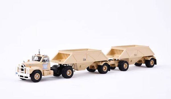 NEO Mack B-61T Bottom dump trailer - 1957