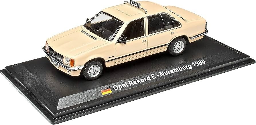 Atlas - Opel Rekord E - Nuremberg taxi 1980