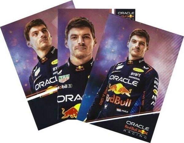 Max Verstappen schriftenset (3 stuks)