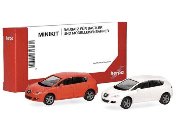 Herpa Minikit Seat Leon (2 auto's)