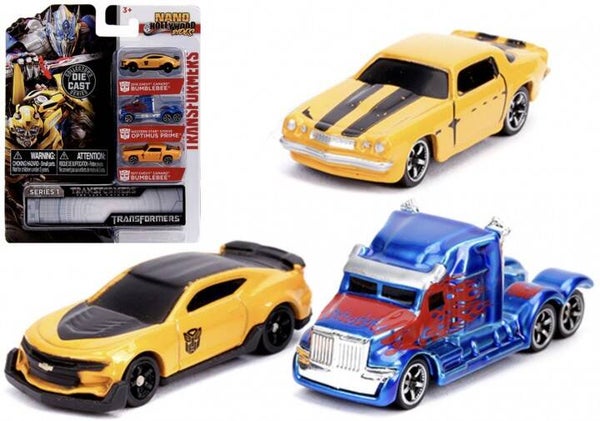 Jada Toys Transformers Nano set (3 auto's)