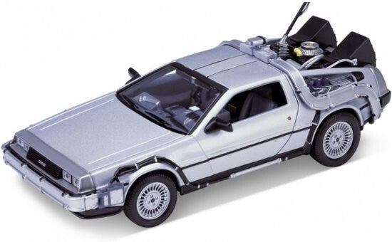 Welly Delorean DMC Time Machine Back to the Future 1