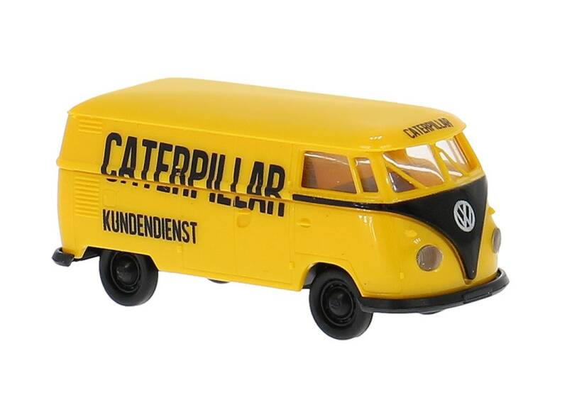 Brinic Modelcars Brekina Volkswagen T1b - Caterpillar Kundendienst