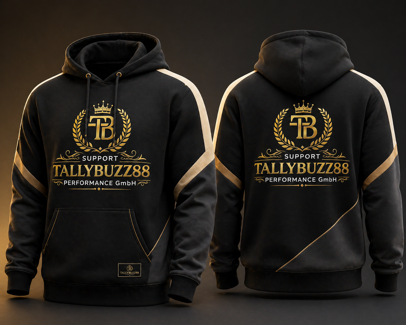 Tallybuzz88 Premium Hoodie – Komfort mit exklusivem Statement