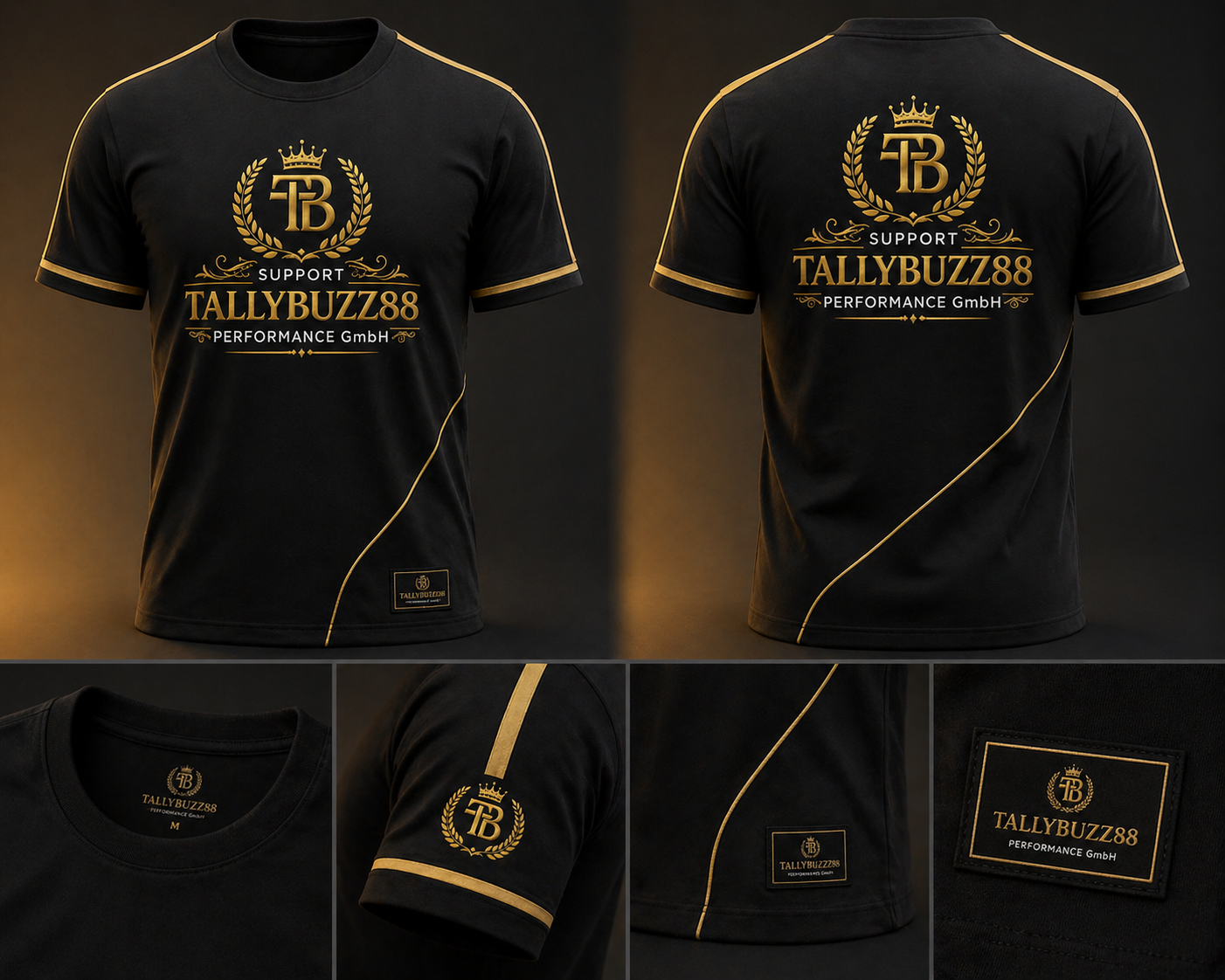 Tallybuzz88 Premium T-Shirt – Stil trifft Komfort