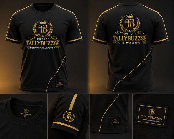 Tallybuzz88 Premium T-Shirt – Stil trifft Komfort