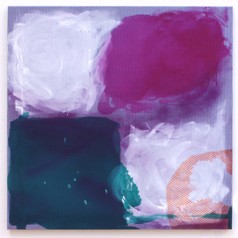 My friend Blob acrylverf op katoen acrylic paint on cotton 100 x 90 cm, 2019 € 2645