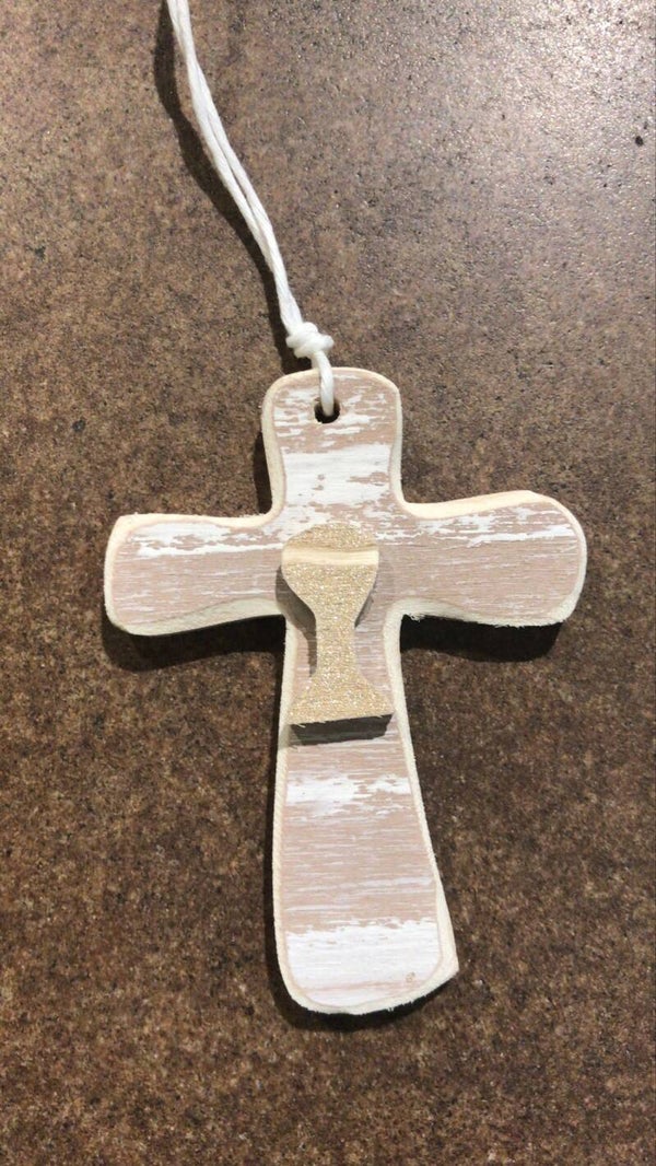 ART. 1406 CROCE CALICE 1^ COMUNIONE