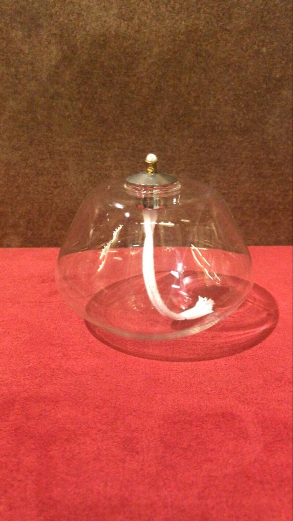 ART. 1492 LAMPADA VETRO TRASPARENTE PICCOLA