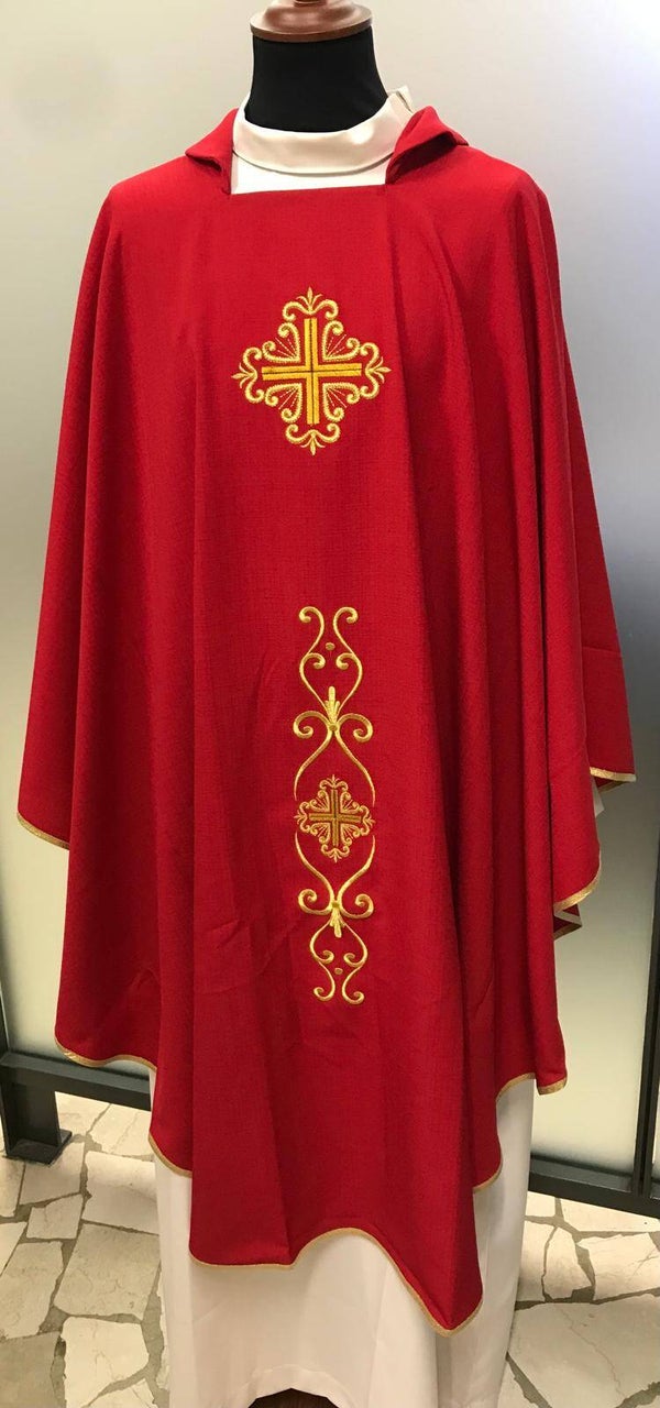 ART. 40 CASULA SPECIALE CROCE ORO