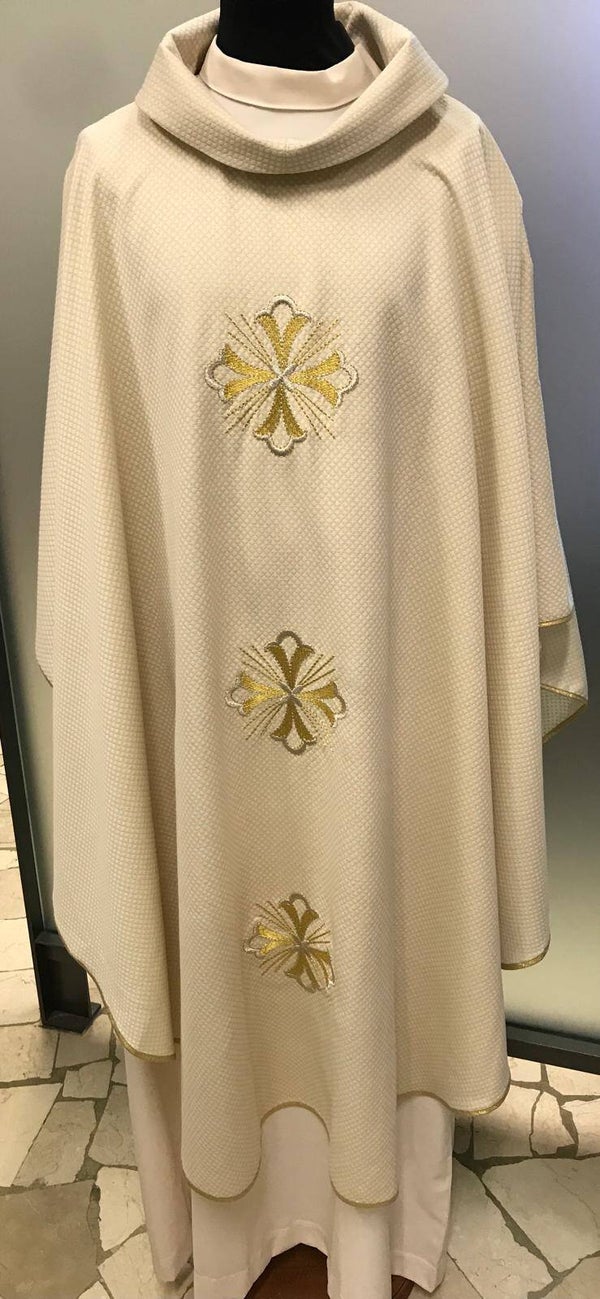 ART. 625 CASULA RICAMO ARGENTO/ORO