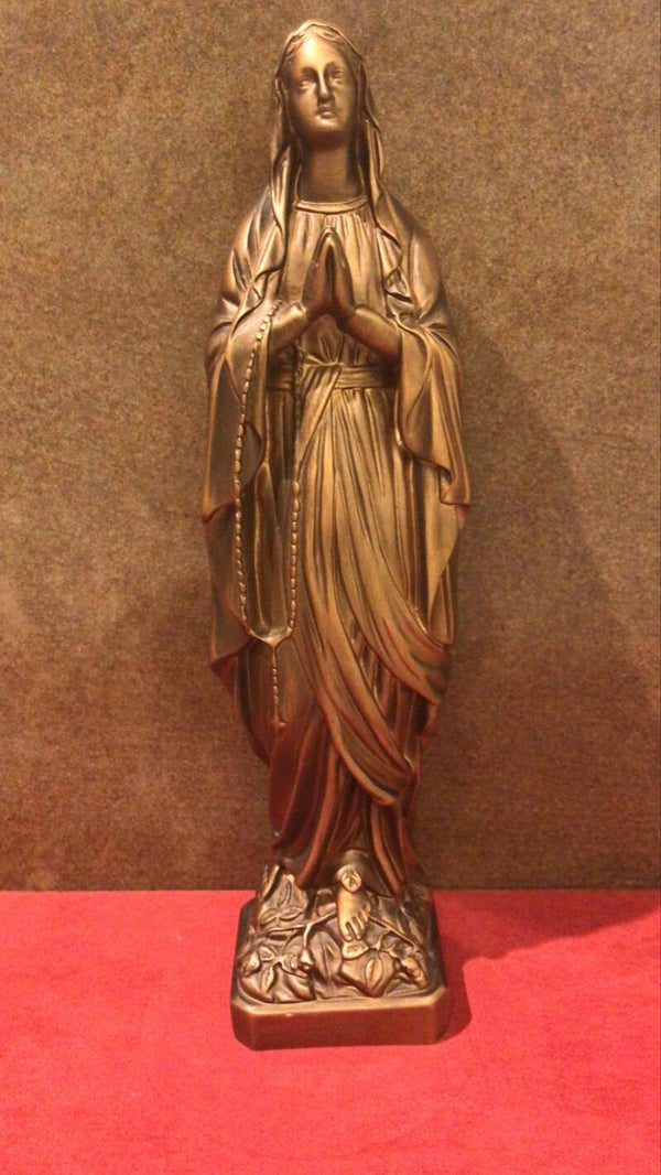 ART. MADONNA IN BRONZO