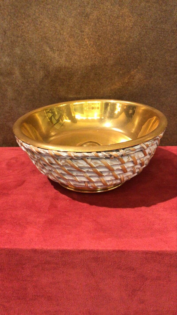 ART. PIATTO PATENA VIMINI CM 20