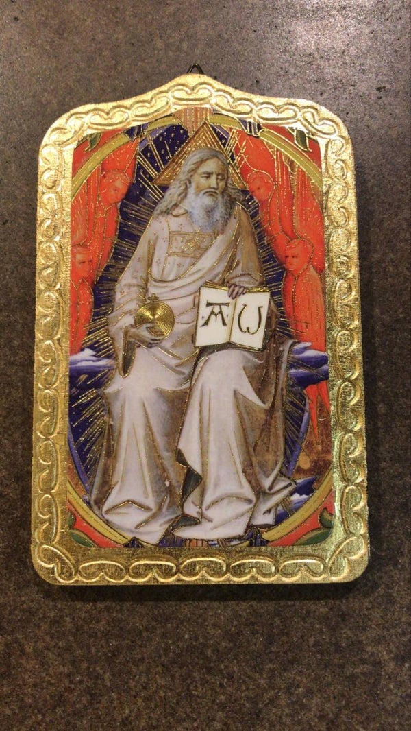 ART. QUADRETTO DIO PADRE ONNIPOTENTE