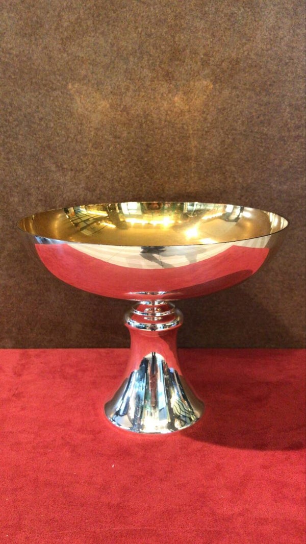 ART. PIATTO PATENA ARGENTATO CM 17