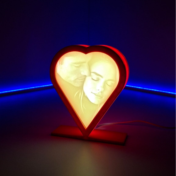 Cœur lumineux