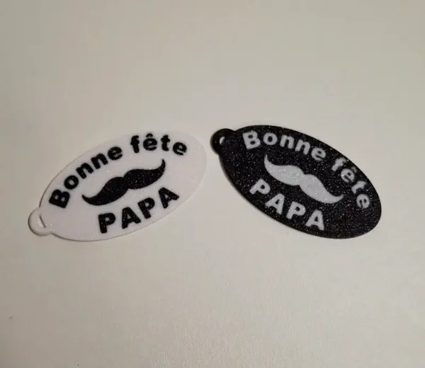 Porte clé personnalisé pour la fête des pères