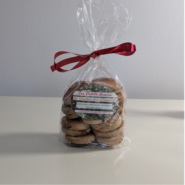 Sachet Palets à l'Acacia  Éclats de Chocolat de 300 grammes