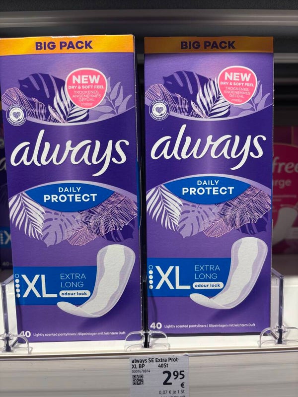Always inlegkruisjes XL
