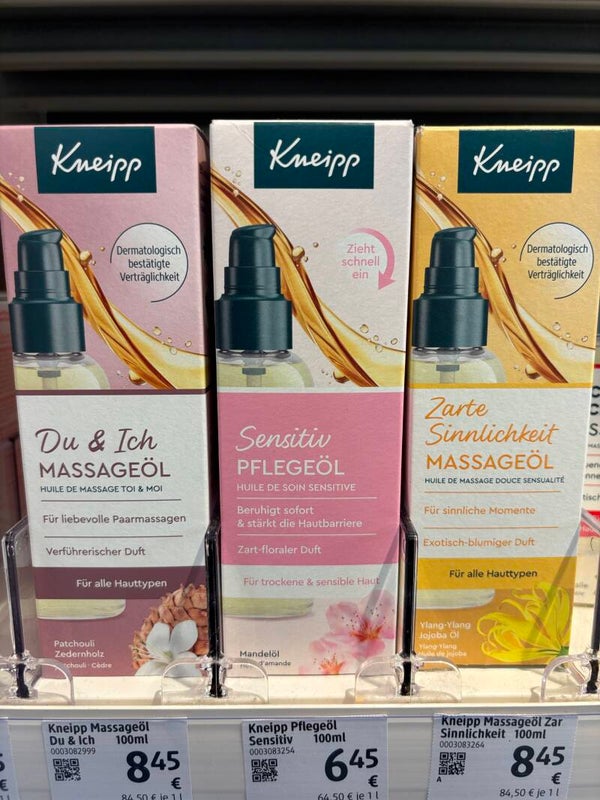 Kneipp massage olie