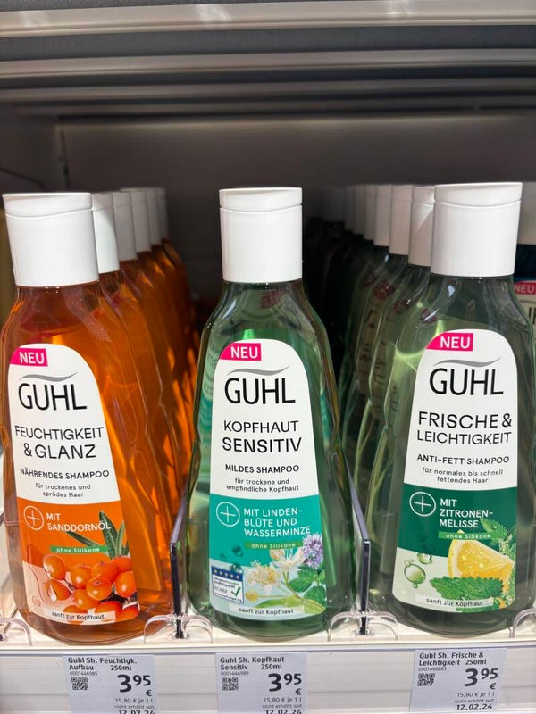 Guhl shampoo