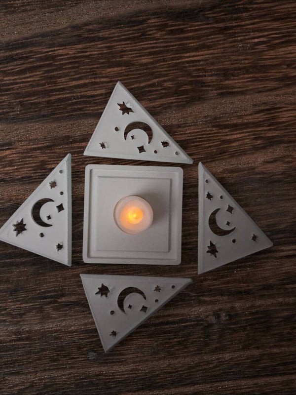 Veilleuse pyramide - Rêves étoilés
