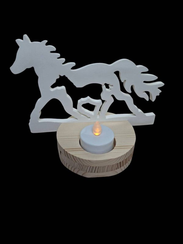 Veilleuse chevaux - Galop de lumière