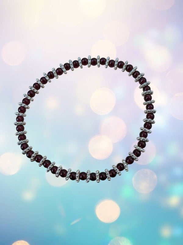 Bracelet Grenat – Douce Puissance
