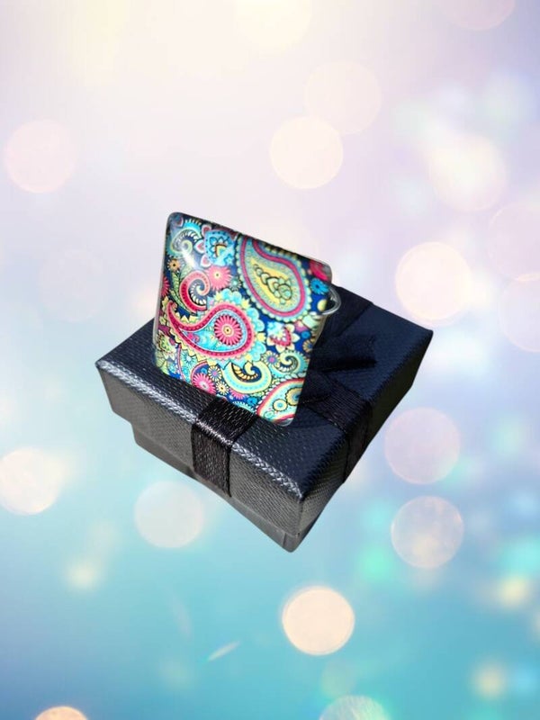 Bague Carrée – Hippie Chic